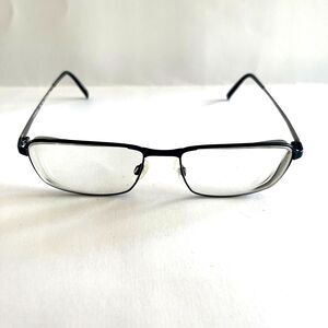 Charmont Eyeglasses CH1440 NV Titanium Designer Frames Only Blue 55-17-140